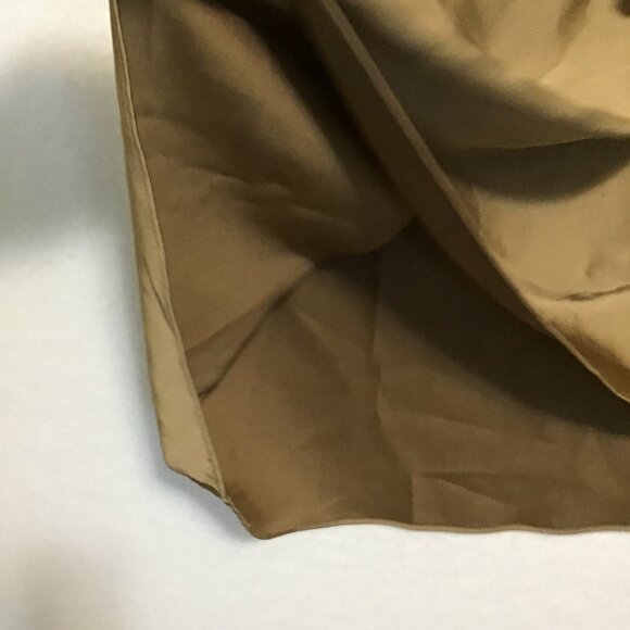 J. Crew Metallic Gold Gwyneth Slip Skirt Size S - Picture 5 of 7